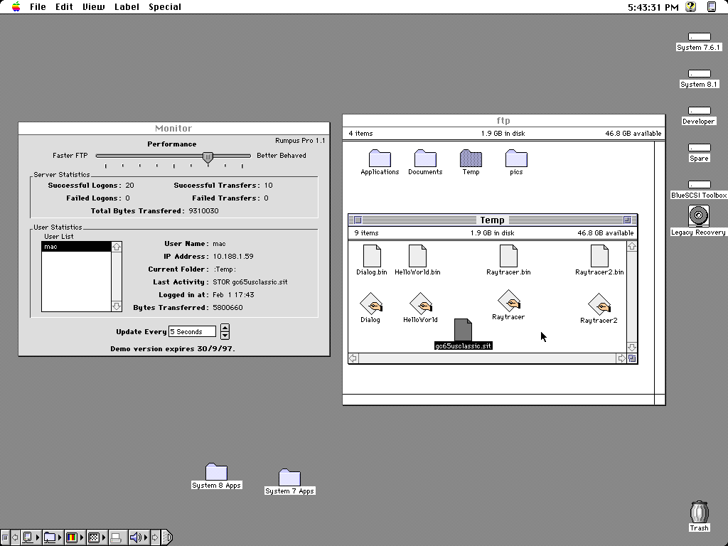 .sit archive copied to Mac via FTP