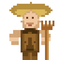 Peasant farmer sprite, 4.8 out of 5
