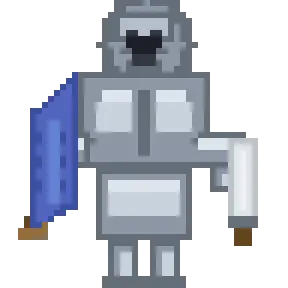 Knight sprite, 3.0 out of 5