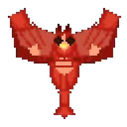Small red dragon sprite
