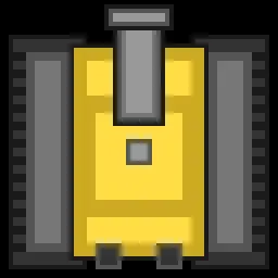 Yellow tank from archive