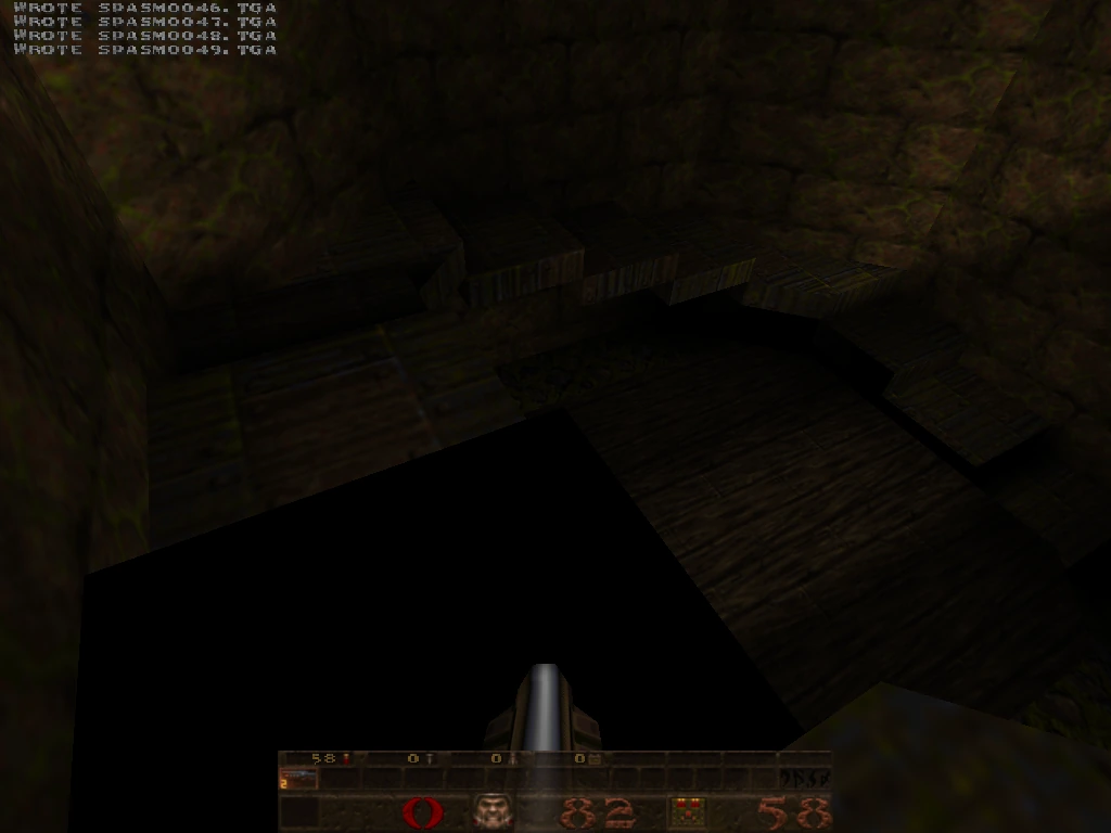 mini-intel — vertical wooden room interior with overhead torch and stairs